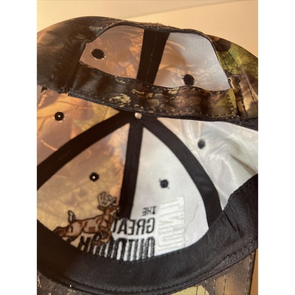 Hunt The Great Outdoors Hunting Hat Cap Camouflage Adult - Picture 8 of 8